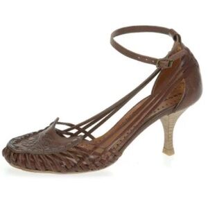 Bronx Pilar Leather
Strappy Ankle‎ Straps Sandals Size 8